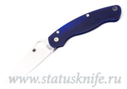 Нож Spyderco Military 2 Dark Blue G-10 S110V C36GPDBL2фотография - 1