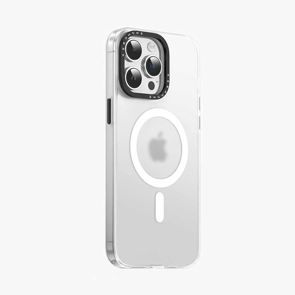Накладка для i-Phone 15 Pro Max Keephone Magviar Magsafe прозрачная