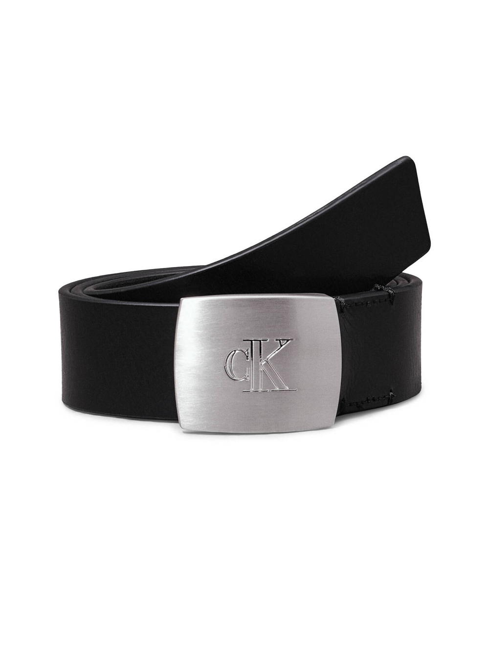 Кожаный ремень CALVIN KLEIN JEANS - черный(K50K512606)