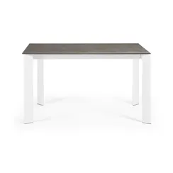 Стол Atta 140 (200) x90 белый керамика