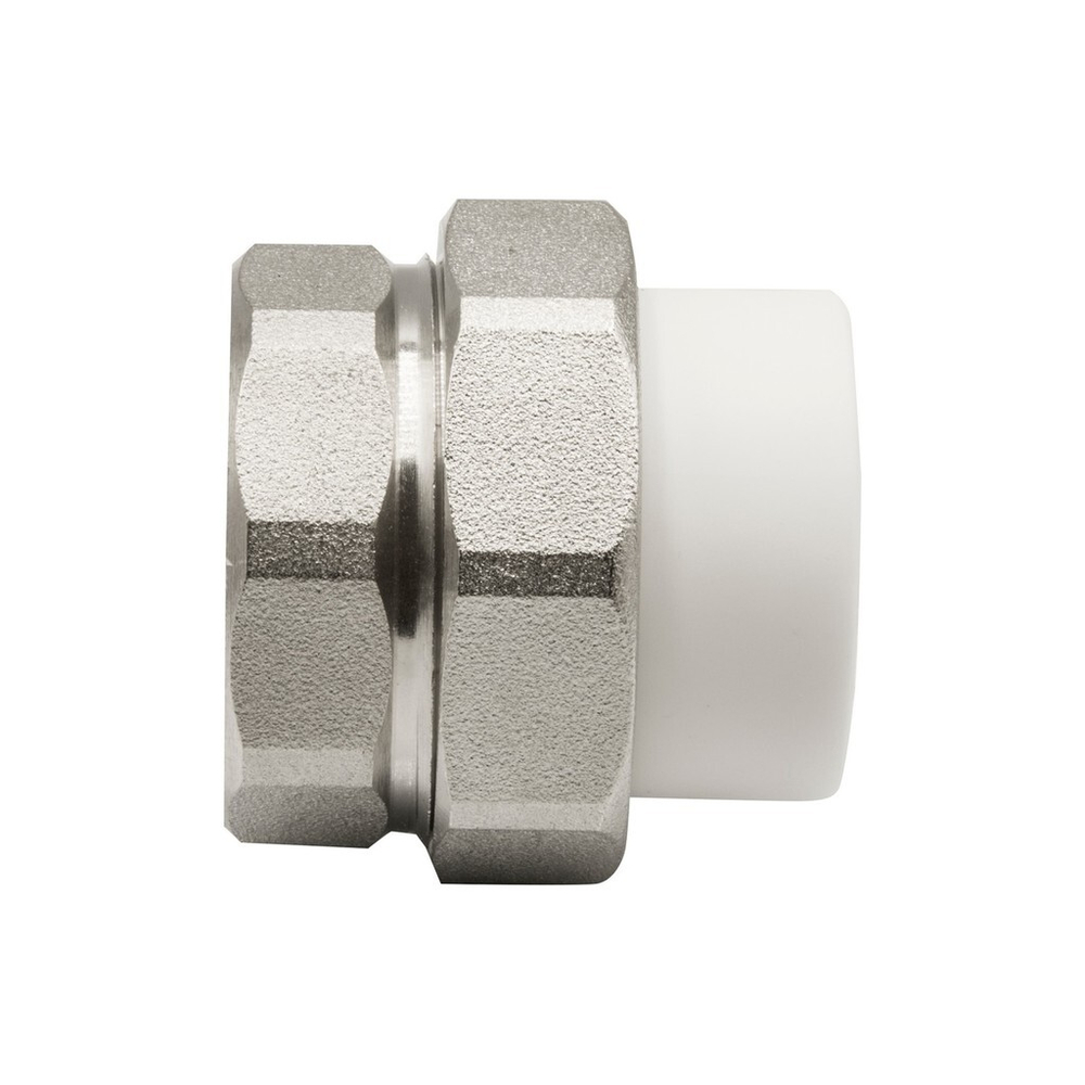 Муфта комб. разъемная, вн 32х1 1/4" EVER®  БЕЛЫЙ (Россия)