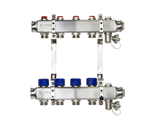 Ридан 088U0981R — Комплект коллекторов SSM-11R set с кронштейнами, 11 контуров