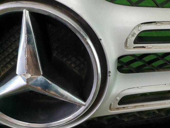 Бампер передний Mercedes GLS X166 (15-19) В сборе