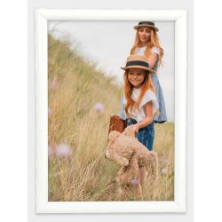 Фоторамка Image Art Радуга 30х40 пластиковая со стеклом белый | Image Art