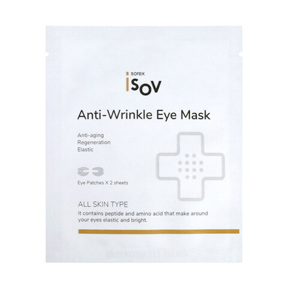 Патчи для кожи вокруг глаз от морщин с ПДРН и пептидами ISOV Anti-Wrinkle Eye Mask, 30 пар