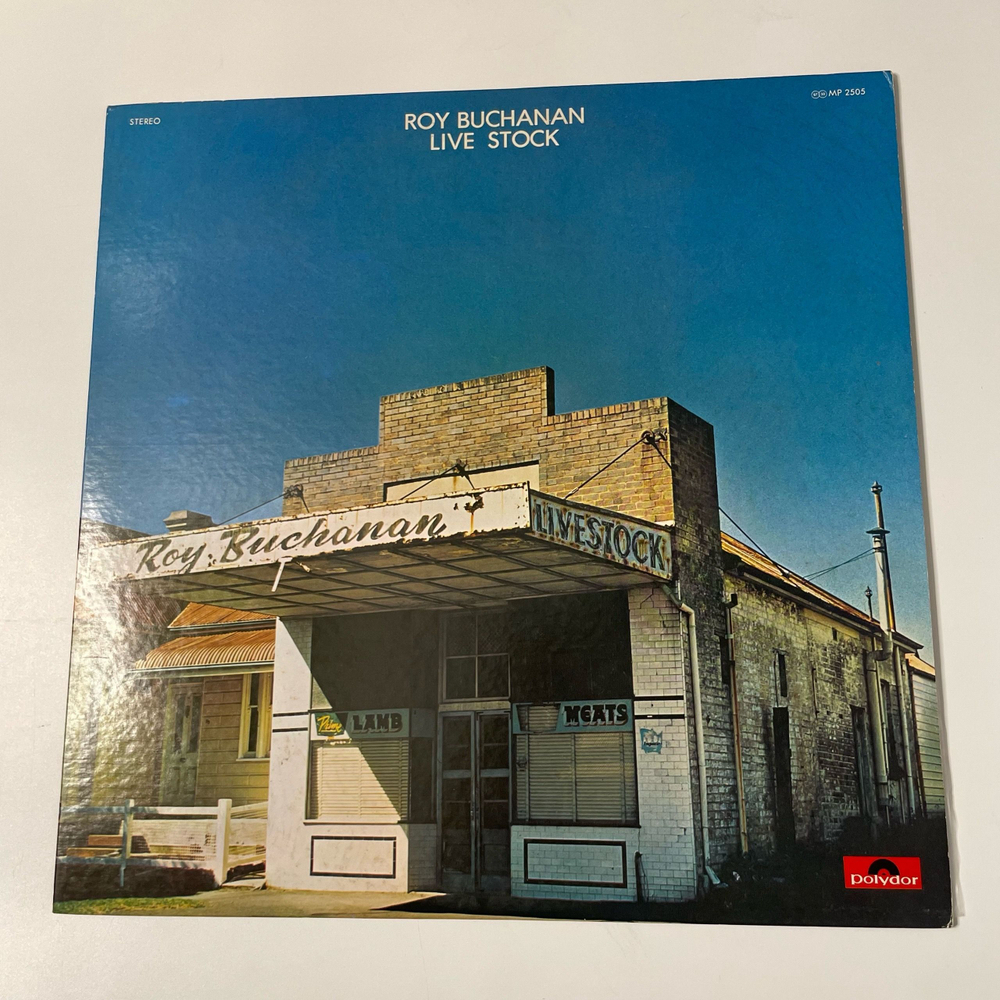 Винтажная виниловая пластинка LP Roy Buchanan Live Stock (Япония 1975) (Без Оби)