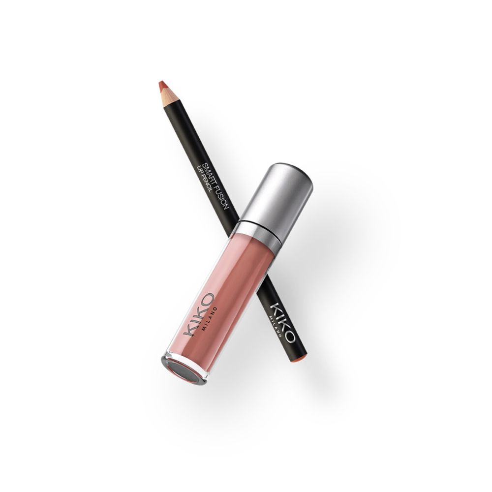 Подарочный набор для губ KIKO Milano Holiday Première Matte Desire Lips Gift Set - 02 Acclaimed Rose