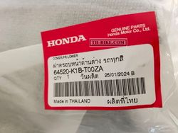 64520-K1B-T00ZA. COVER, FR. LOWER *NH1* (NH1 BLACK). HONDA