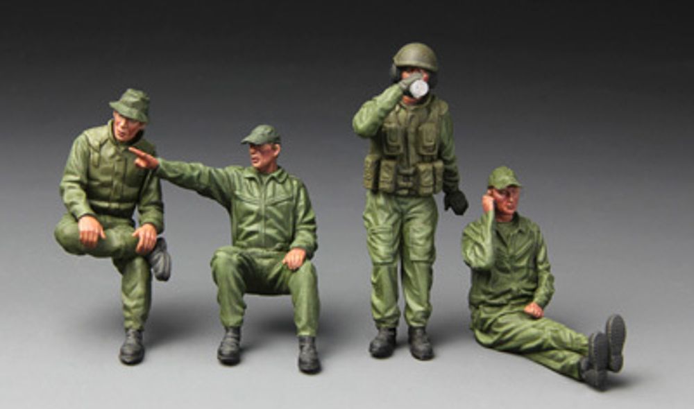 Модель сборная: танкисты, IDF Tank Crew 1/35, Meng HS-002