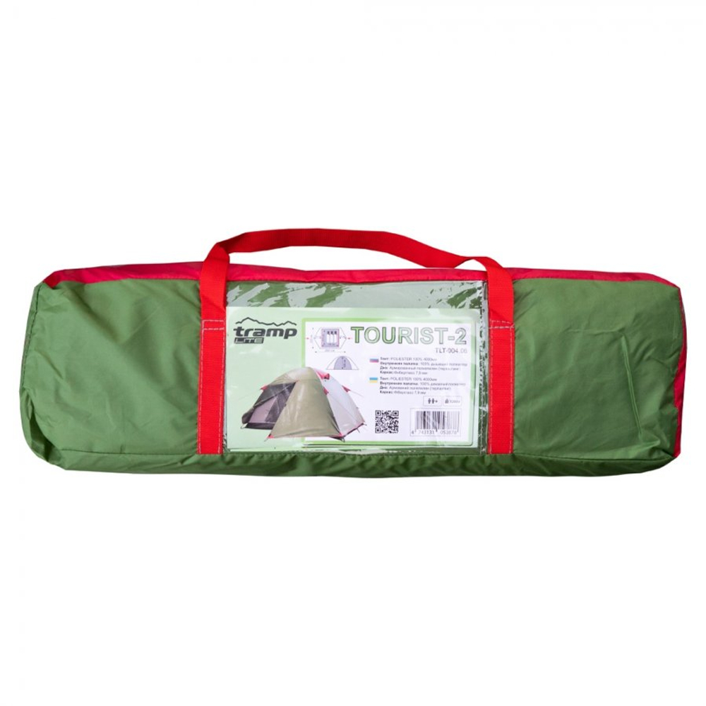 Палатка Tramp Lite Tourist 2, артикул TLT-004.06, цвет Зеленый