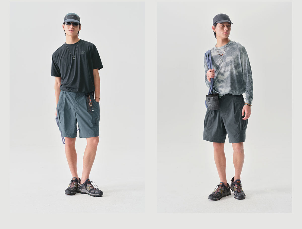 Шорты Nothomme BlueMonte Multi Pocket Greek синий