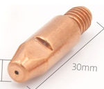 Наконечник контактный токосъемный MB36/50, M8x30x1,2mm.(ECu) (упак. 10 шт.) / MB36/50 Contact Tips M8x30x1,2(.045") (Ecu)