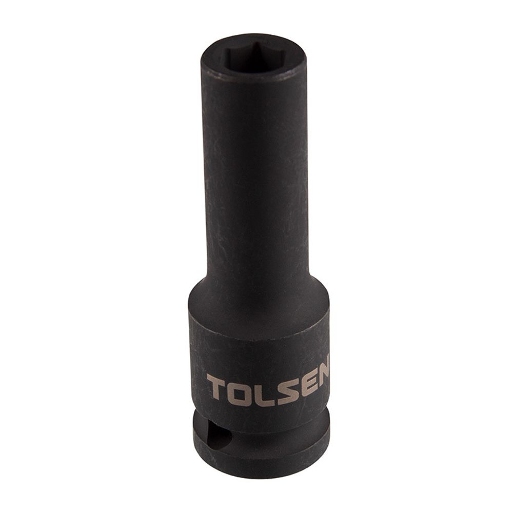TOLSEN (TT18259) Головка торцевая ударная глубокая шестигранная 1/2", 9 мм TOLSEN (TT18259) Головка торцевая ударная глубокая шестигранная 1/2", 9 мм