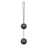 Анальные шарики из силикона Vibro Balls (Цвет: черный)