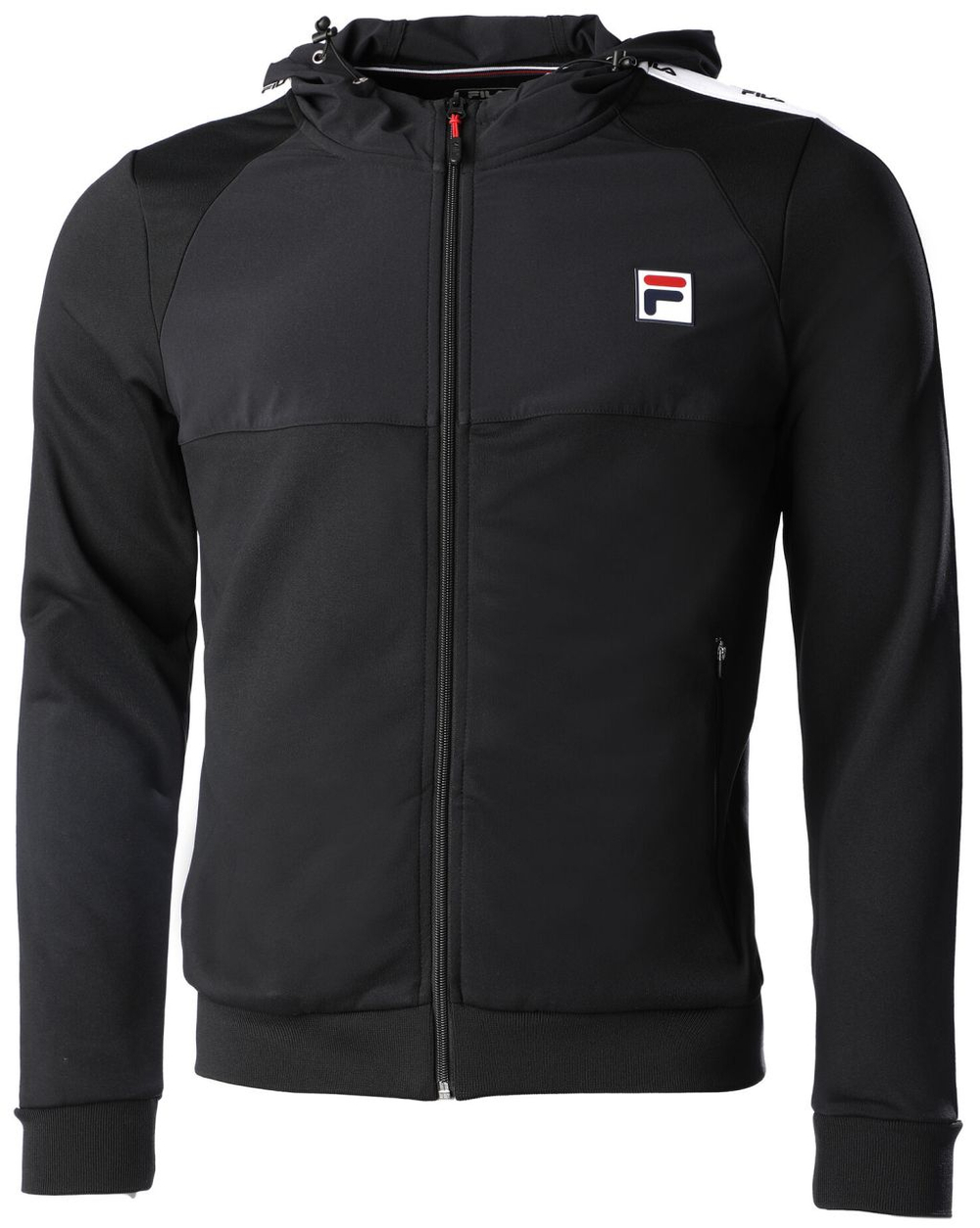 Мужская теннисная толстовка Fila Coachjacket Freddie M - black