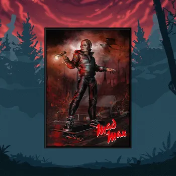 Постер «Stranger Things: Mad Max»