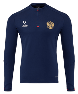 Джемпер тренировочный NATIONAL PerFormDRY Training Zip Top, темно-синий
