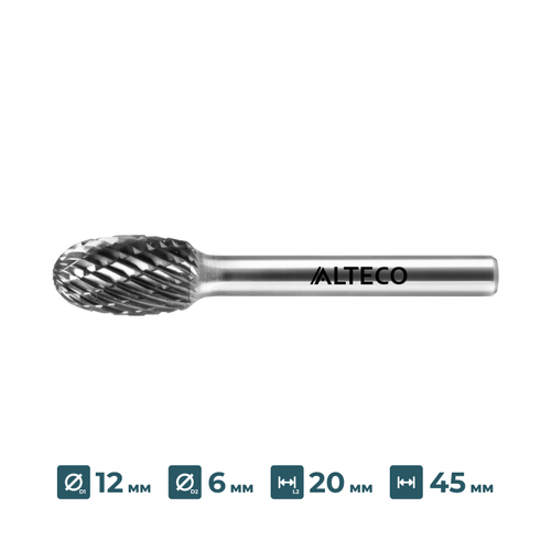 Борфреза по металлу ALTECO E 1220/6 MX