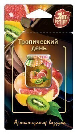 J-10 Ароматизатор мембранный подвесной серии "Jam Perfume" Тропический день