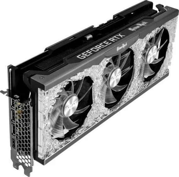 Видеокарта Palit GeForce RTX 3080 GameRock OC V1 LHR