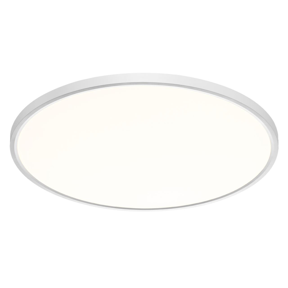 7659/48L MITRA LED SN 551 Светильник пластик/белый LED 48Вт 3000/4000K D600 IP40 ALFA WHITE