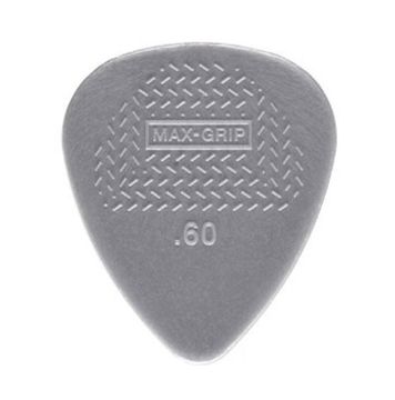 Медиаторы 12шт, 0,60мм, Dunlop 449P.60 Max-Grip Nylon Standard