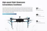 Карбоновая рама квадрокоптера ZHT AERO KEEL MINI (версия без моторов, пропеллеров, регуляторов ESC)