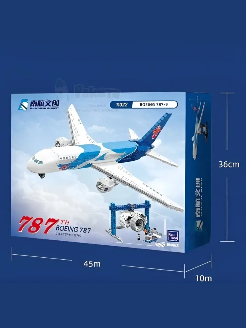 3Д Конструктор Боинг 787