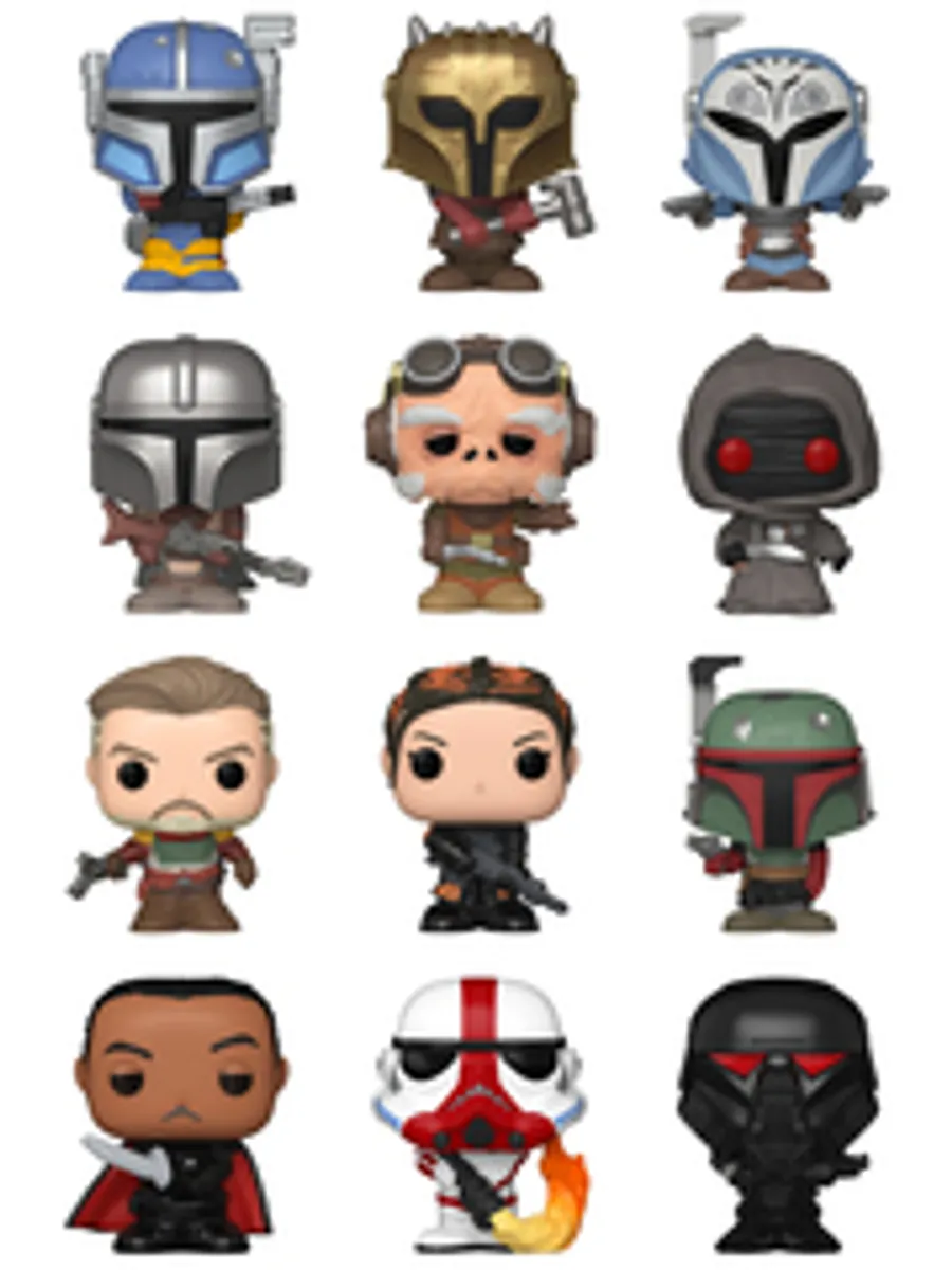 Случайная фигурка Funko Bitty POP! Star Wars Mandalorian Mystery