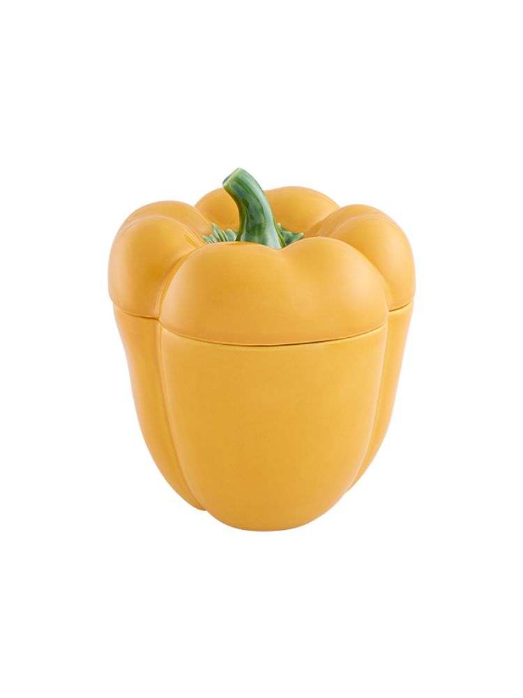 Емкость с крышкой Bordallo Pinheiro Pepper красная (22 см)