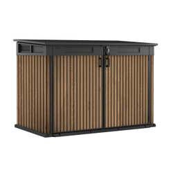 Уличный ящик пластиковый Keter Horizontal Narrow brown 2020 л