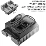 Пылесос строительный Bort BAX-600E 1600Вт (уборка: сухая/влажная) серый