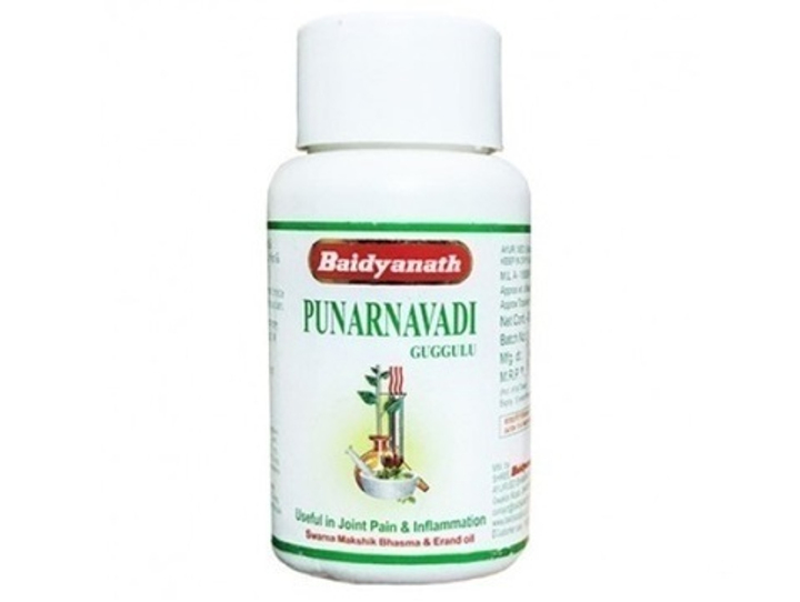 Baidyanath Punarnavadi Guggulu Пунарнавади Гуггул, 80 таб