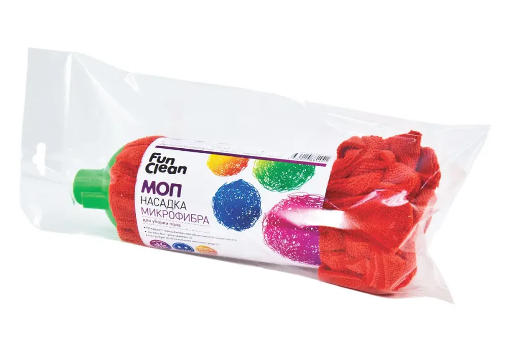 МОП-насадка Fun Clean, микрофибра МОП-насадка Fun Clean, микрофибра