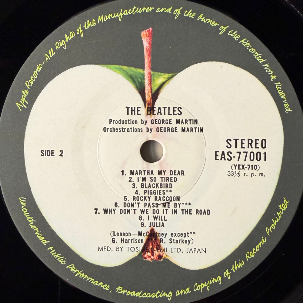 The Beatles - The Beatles 2LP (Япония 1976г.)