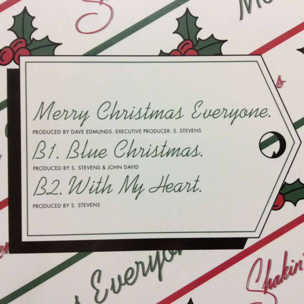 Shakin' Stevens / Merry Christmas Everyone (12"Vinyl Single)