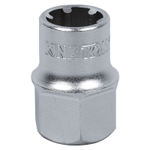 KING TONY (9AW4911) Головка специальная торцевая 1/2", RIBE M10S, для натяжного ролика Toyota