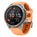 Часы Garmin Fenix 9 Pro — 43 мм AMOLED Titanium Shell Pink / Autumn Orange