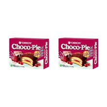 Orion Choco-Pie Cherry пирожное, 360 г, 2 шт