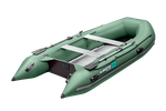 Лодка ПВХ Gladiator Light B370AL с алюминиевым полом -