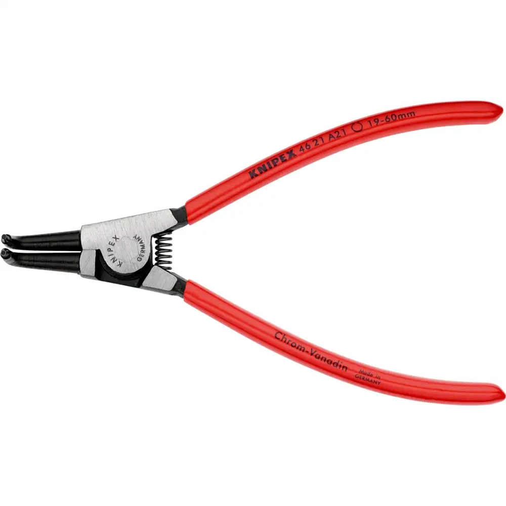 Щипцы для стопорных колец черненые 170 мм Knipex 46 21 A21 SB