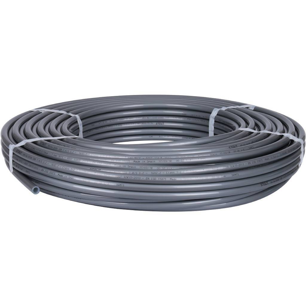 Труба из сшитого полиэтилена STOUT PEX 16х2,2 SPX-0001-001622