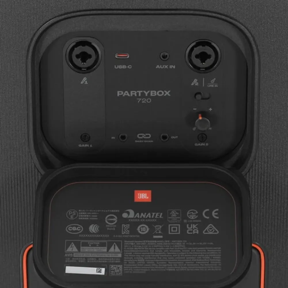 Портативная аудиосистема JBL PARTYBOX 720, черный - 8