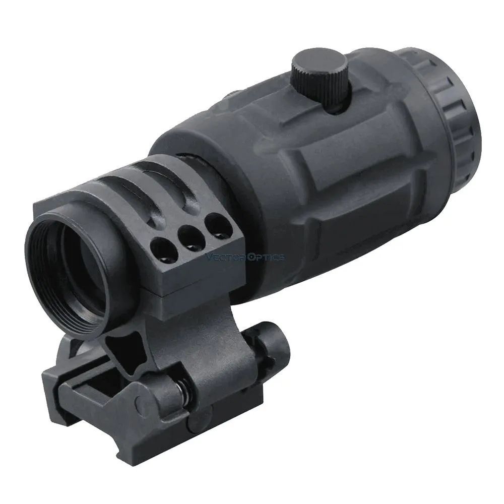 Увеличитель (магнифер) VECTOR MAVERICK 3х26, H=39 мм, cо стальным кронштейном Flip Side Mount