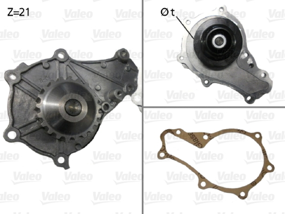 VALEO - 506714-VAL - Water Pump, engine cooling