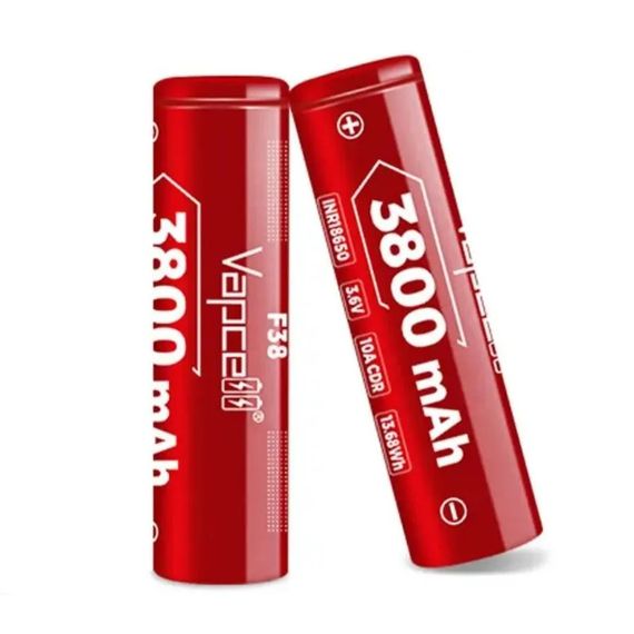 Аккумулятор Li-Ion Vapcell F38 18650 3800mAh