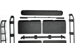 Платформа на крышу с лестницей для Mercedes-Benz G-Class 2024+ W465 G500 G450 G550 Гелик Багажник на крышу