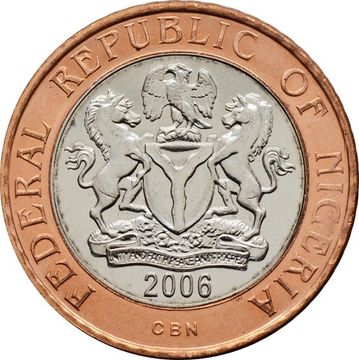 2 найры 2006 Нигерия