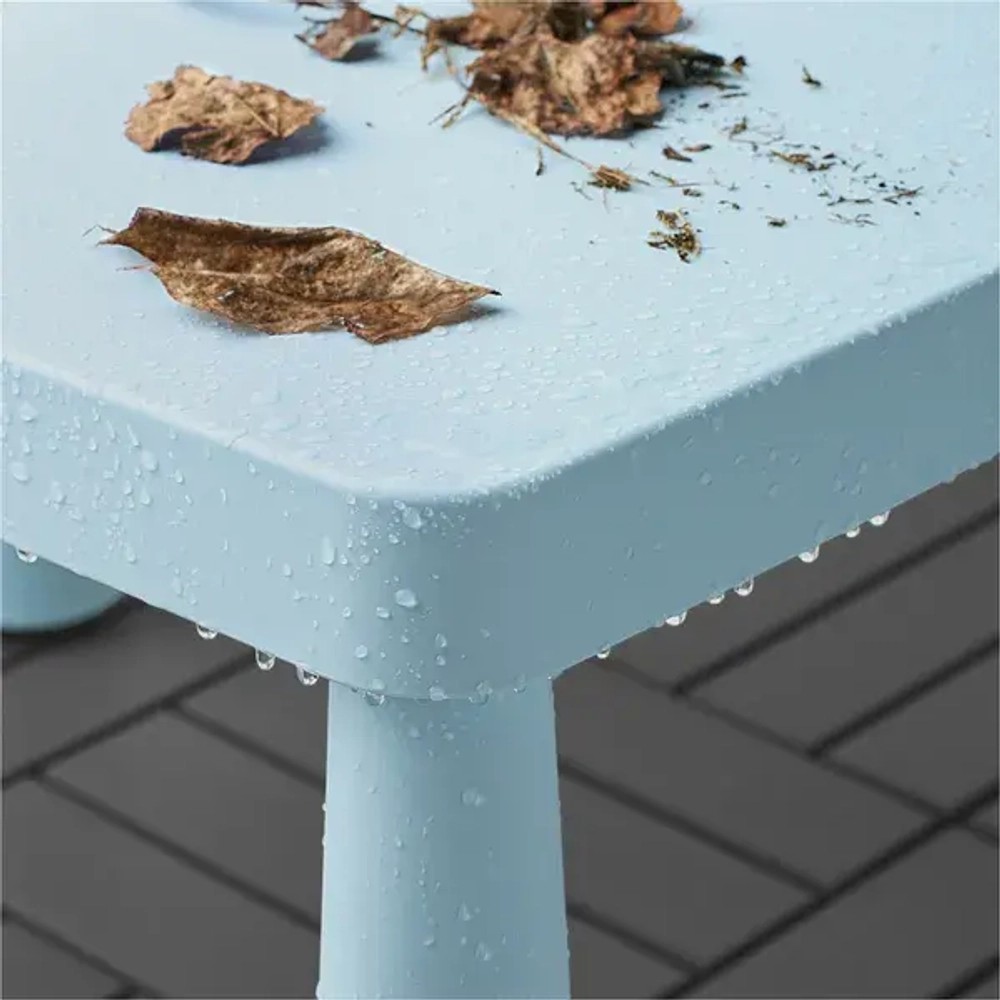 Детский стол BARNBORD, 77x55х48 см, полипропилен, голубой