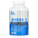 EVLution Nutrition, рыбий жир с омега-3, 1000 мг, 120 капсул